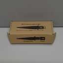 Metal Stakes Solar Lights Replacement Spike - Outdoor Ground Stake for Backyard Garden Lights Landscape Yard Pathway Patio Lamps Pole (Metal-6 Pack)