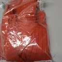 ANRABESS Womens Long Sleeve Fall Dress 2025 V Neck A-line Tie Waist Ribbed Knit Bodycon Midi Sweater Dresses Rust Small