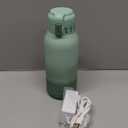 Momcozy Portable Milk Warmer for Travel  Dual Heating Modes for Breast Milk & Water, Portable Bottle Warmer with Fast Heating & Long Battery Life, 17 Ounces Large Capacity to Meet Your All-Day Needs (Green)