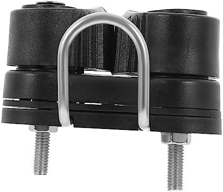 JOINPAYA 1Set Bearing Cam Cleat Rope Clip for Fitness Equipment Durable Nylon Construction Lightweight Design for and Home Workouts Excellent Wear Resistance