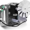 110V Auger Feed Motor Replacement Parts for Green Mountain Daniel Boone and Jim Bowie 110V Choice Pellet Grills, 5.3 RPM P-1041 Auger Fuel Drive Motor with Mounting Bracket for GMG DB/JB Choice