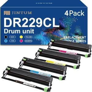 Compatible DR229CL Drum UnitNot Toner Replacement for Brother DR229CL for use with TN229 TN229xl Compatible with Brother MFC-L3780CDW MFC-L3720CDW HL-L3220CDW HL-L3280CDW Printer (Not Toner)