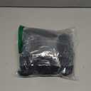 Halcurt Women's Half Zip Short Sleeve Rash Guard Top with Bra Side Pockets Swim Shirts UPF50+ Swimsuit Black Paisley, M