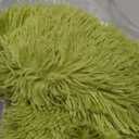 OLANLY Grass Green Round Rugs for Bedroom - Machine Washable, 3 ft Circle Area Rugs for Living Room, Soft and Fluffy Shaggy Carpet for Teen Girls and Boys, Nursery Rooms, Dorms, Home Decor Aesthetic