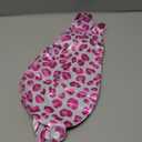 4psc Pink Leopard Balloons Cheetah Balloons Explosion Star for Preppy Birthday Party Decorations SPA Party Decor Pink Leopard Party Decorations Bachelorette Party for Girls Women Y2K Party Supplies