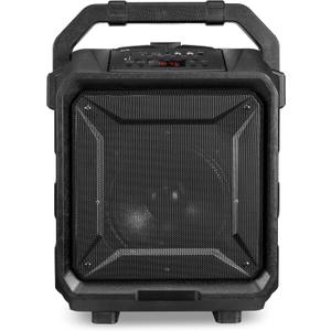 iLive ISB659B Wireless Tailgate Party Speaker, with Built-in Rechargeable Battery and Roller Wheels, Black
