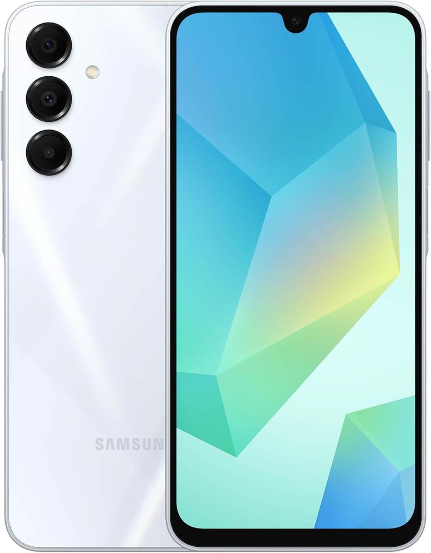 Samsung Galaxy A16 5G, 128GB + 4GB RAM, Light Gray - Unlocked 