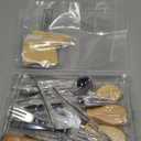 Patelai 14 Pcs Cheese Spreader Knives Set for Charcuterie Board Charcuterie Accessories Utensils Butter Knife Small Serving Spoons Tiny Tongs and Forks for Birthday(Wood Handle)