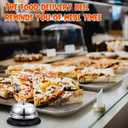 3 Pcs Set of Short White Curly Old Man Bald Head Wig Include Food Bell, Linen Hat, and Bald Wig Suitable for Halloween Cosplay Costume Adults Men Women