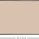 Becko US Jigsaw Puzzle Board, Portable Puzzle Table for Puzzles Storage Saver, Lightweight & Portable, Non-Slip Surface, for up to 1000 Pieces Jigsaw Puzzles (Khaki), 30.7 x 20.9 inches