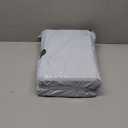 Premium Christmas Ornament Storage Box  Holds up to 72-3 Ornaments + 6 Side Slots for Figurines & Nutcrackers  Holiday Decoration Organizer  Durable 600D Grey Canvas (Gray)