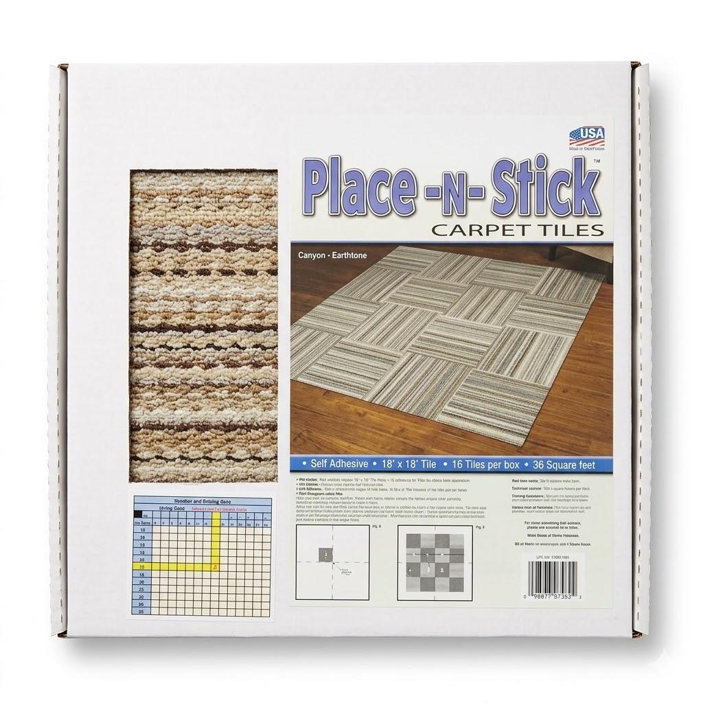 Place N Stick Carpet Tiles 18x18
