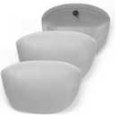 IWIWE 6472-970 680 Reverse Wrap Around Gray Hot Tub Pillow Replacement for Jacuzzi/Sundance 680 Series Spas 2007-2017 Replace 6455-474 6472-970(3 Pack)
