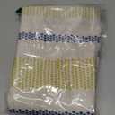 Sunshineyan Blue Yellow Pillow Covers 18 x 18 Inch Set of 2 Boho Polka Dot Striped Decorative Outdoor Throw Pillow Covers Linen Summer Farmhouse Modern Pillowcase for Home Sofa Couch Decor