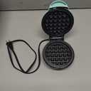 Dash Mini Waffle Maker- Compact Electric Iron for Creative Homemade Treats - Nonstick Surface - Easy-to-Clean - Perfect for Kids & Families - Aqua