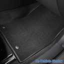 Carpet Floor Mats Custom Fit for Hyundai Santa Fe 6/7 Seats 2024 2025 2026 Gas & Hybrid, 1st 2nd 3rd Row Set All Weather Anti-Slip Waterproof Back Floor Liners - 5pc