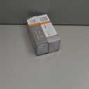 E12 Long Led Bulbs 4W Dimmable E12 Candelabra Bulb Warm White 2500K Amber Tubular Light Bulb 40 Watt T6 Edison Bulb 400lm 7.3Inch Vintage LED Filament, 6Pack