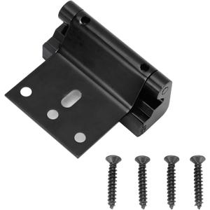 Home Security Door Lock, Heavy Duty Aluminum Alloy Childproof Safety Door Reinforcement Lock for Front Doors Bedrooms Garages Defend Your Home Kids (Black)