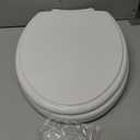 TOTO SS154#01 Traditional SoftClose Elongated Toilet Seat, Cotton White