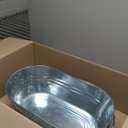 Katai - Galvanized Steel Drinks Bucket - Oval, 5.5 Gallon Rustic Style Drinks Tub, Carry Handles - with Bottle Opener (pack of 1)