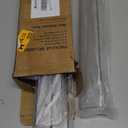 upsimples 6 Pack Clear Acrylic Shelves, 1.7" x12" Clear Wall Shelves for Nail Polish, Vinyl Wall Mount, Record Holder, Magazine Rack, Comic Display, Picture Ledge Shelf Décor