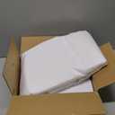 HolidayIdeas Fitted White Tableclothes - 72 x 30 Inch - 2 Pack Rectangle Table Covers for 6 Foot Tables, Polyester Fabric Tablecloths for Christmas, Parties, Wedding, Trade Show