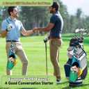 Funny Golf Towel, Printed Golf Towels for Golf Bags with Clip, Golf Gift for Men Husband Boyfriend Dad, Birthday Gifts for Fan - Go Home Ball