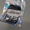 PKYAA 2 Pack Silicone Suction Phone Case Adhesive Mount, Strong Grip Holder for Selfies and Videos, Hands-Free Sticky Phone Grip for iPhone and Android, 2.17" x 3.15" (Black)