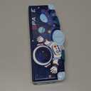 Cute Cartoon Space Pencil Case for Boys,Pop Up Multifunctional Pencil Box with Sharpener,Schedule,School Supplies,Pencil Pouch with Compartments