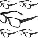 Gaoye Reading Glasses Men/Women, Eyeglasses, Blue Light Readers for Men/Women, Computer Eye Glasses, Cheaters (+2.0)  5 pcs