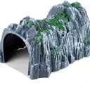 NWFashion Model Scenery 1:160 Scale N Gauge Plastic Rockery Tunnel Track Train Accessories Toy (1PC)