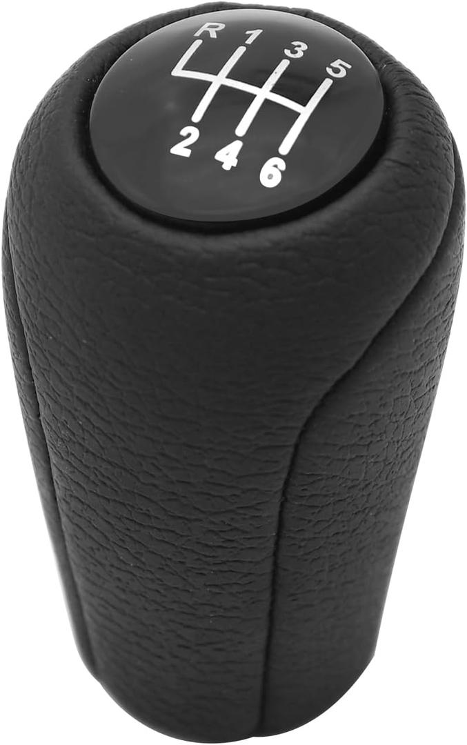 VIKKSAER 6 Speed Manual Transmission Shift Knob CC30-46-030C Replacement for Mazda 3 5 6 2009-2015 (Black)
