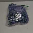 Men's Button-Down Shirt Spring Fall Retro Casual Loose Fit Striped Cotton Office Long Sleeve Top, L