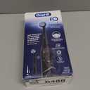 Oral-B Rechargeable Electric Toothbrush, iO2 Starter Kit, 3 Cleaning Modes, Automatic Pressure Sensor to Protect Gums, 2 Brush Heads, Night Black