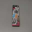 UltraPro BigEZ OneTouch Big Button Universal TV Remote for Seniors, Easy to Use, Replacement Remote for Samsung, LG, Sony, Vizio, Roku TV, Streaming Players, Backlit Buttons, 2 Device, White, 85053