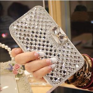 Bonitec Compatible with iPhone 17 Wallet Case for Women Luxury Cute Shiny Bling Glitter Bowknot Crystal Diamond Rhinestone Wallet Flip Stand Kickstand Protective Full Body Cover with Card Slot