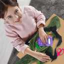 ArtCreativity Plush T-Rex Backpack for Kids, 1PC, Dinosaur Bag for Kids with Adjustable Straps and Zipper, Cool Dinosaurs Costume Accessories for Boys and Girls, DinosaurGifts for Boys and Girls