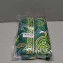 Horaldaily St. Patrick's Day Tablecloth 60×140 Inch Rectangular, Green Shamrock Vintage Washable Seasonal Table Cover for Party Picnic Dinner Decor