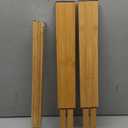 Utoplike 4 PCS Bamboo Kitchen Drawer Dividers, Adjustable Drawer Organizers for Socks, Spring Loaded, Works in Drawer for Bedroom, Kitchen, Dresser, Bathroom, Desk (Small, Natural)