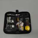 Watch Link Removal Kit, BYNIIUR Watch Repair Kit, Watch Case Opener Spring Bar Tools, Watch Battery Replacement Tool Kit, Watch Band Link Pin Tool Set with Carrying Case and Instruction Manual (Black)