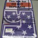 5 Pack Patriotic Pool Floating Letters, 250th Anniversary Foam Float Board, 19.7 x 11.8"
