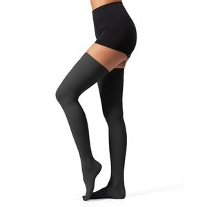 Thigh High Compression Socks,20-30 mmHg Closed Toe Compression Stockings for Men Women,for Varicose Veins,Edema,DVT XXL