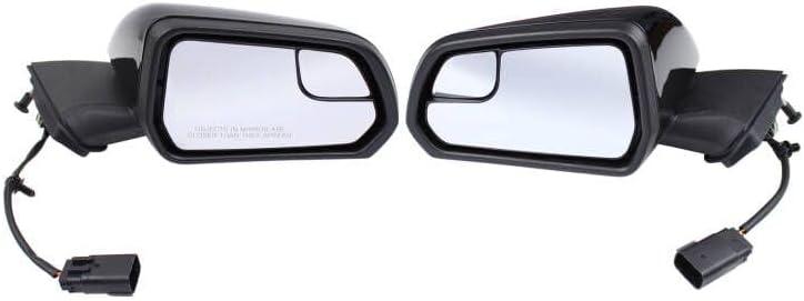 ApplianPar Driver and Passenger Side Power Door Mirrors Assembly for Ford Mustang 2015-2023 Left Right Pair