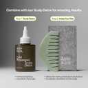 Act+ Acre Scalp Gua Sha Tool - Wide Tooth Hand Held Comb - Perfect Natural Stone Massager Tool - Stimulates the Scalp - Promotes Thicker and Fuller-Looking Hair.