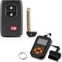 5290 Remote Smart Key Fob Replacement DIY Kit for Toyota 4Runner Toyota Prius Venza 2011-2016 Keyless Entry Remote HYQ14ACX GNE 271451-5290