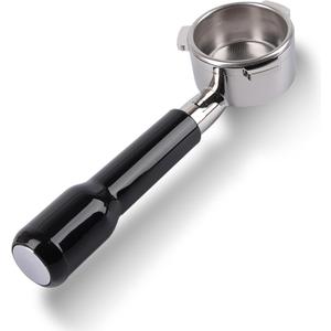 54mm Bottomless Portafilter Compatible with 54mm Breville Barista Series and 54mm Sage/Breville Machines (ABS Handle)
