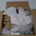 CAROTE 17pcs Pots and Pans Set, Nonstick Cookware Set Detachable Handle, Induction Kitchen Cookware Sets Non Stick with Removable Handle, RV Cookware Set, Oven Safe (Cream White)