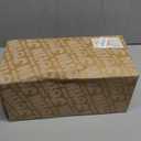 JOYIN 2 Pcs Halloween Hanging Swinging Ghosts Decorations Outdoor, Witch and Pumpkin Face with Lighted Up Eyes, Outside for Yard Patio Lawn Garden Party