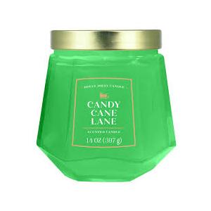 Holly Jolly Candle Candy Cane Lane 14Oz