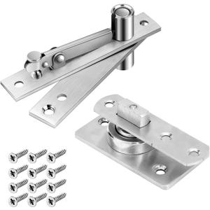 330 LBS Pivot Hinge for Large & Heavy Wood Doors  HBL Invisible Pivot Door Hardware for Bookshelves, Built-in Ball Bearings for Smooth & Quiet Operation.